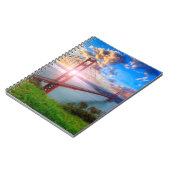 Golden Gate Sunrise Notitieboek (Linkerzijde)