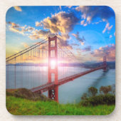 Golden Gate Sunrise Onderzetter (Voorkant)