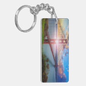 Golden Gate Sunrise Sleutelhanger (Voorkant Links)