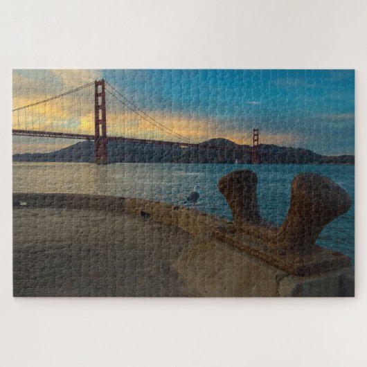 Golden Gate Sunset Legpuzzel (Horizontaal)