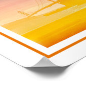 Golden Gate Sunset Poster (Hoek)