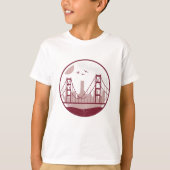 Golden Gate T-shirt (Voorkant)