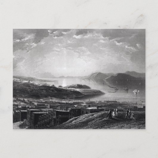 Golden Gate uit Telegraph Hill Briefkaart (Voorkant)