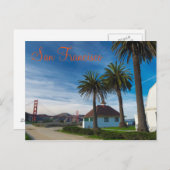 Golden Gate van Crissy Field Briefkaart (Voorkant / Achterkant)