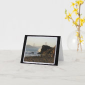 Golden Gate van het Strand van China Kaart (Gele Bloem)