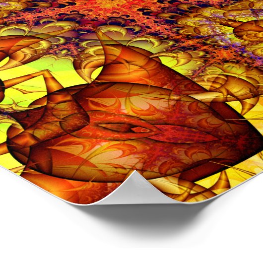 Golden Gateway-experiment 6 (12-12) Art Print (Hoek)