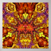 Golden Gateway-experiment 6 (12-12) Art Print (Voorkant)