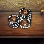Golden Gatsby Glamour Poker Chips