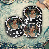 Golden Gatsby Glamour Poker Chips