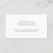 Golden Gavel Logo | Goudgeborstelde achtergrond Visitekaartje (Achterkant)