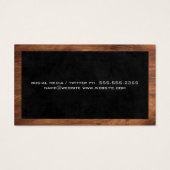 Golden Gavel Logo | wet Visitekaartje (Achterkant)