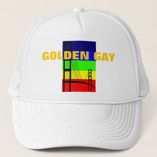 Golden Gay - Golden Gate Trucker Pet (Voorkant)