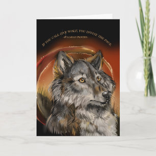 Golden Gaze Wolf Kaart