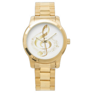Golden Gclef Mannen Watch Horloge