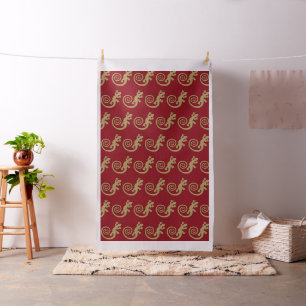 Golden Gecko Design + uw achtergrond en ideeën Stof