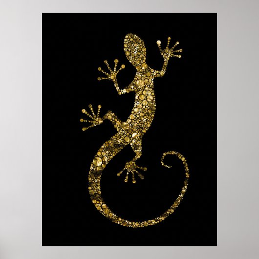 Golden Gecko Poster (Voorkant)