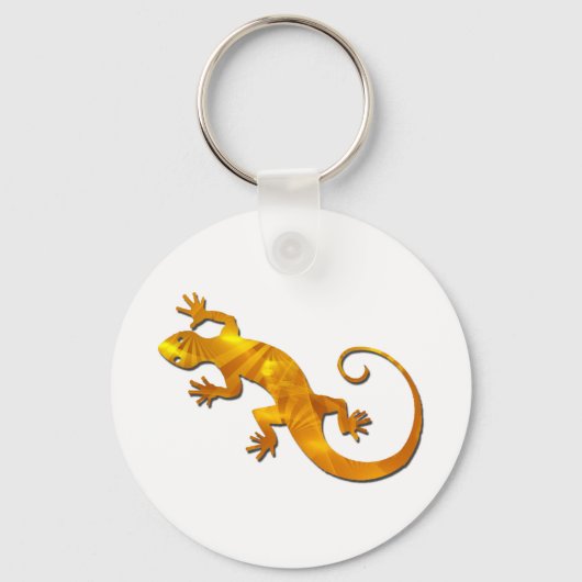 Golden Gecko Sleutelhanger (Voorkant)