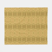 Golden geel zonlicht fleece deken (Voorkant (Horizontaal))