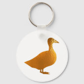 Golden Geese Sleutelhanger (Voorkant)
