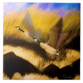 Golden Geese Tegeltje (Voorkant)