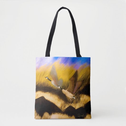 Golden Geese Tote Bag (Voorkant)