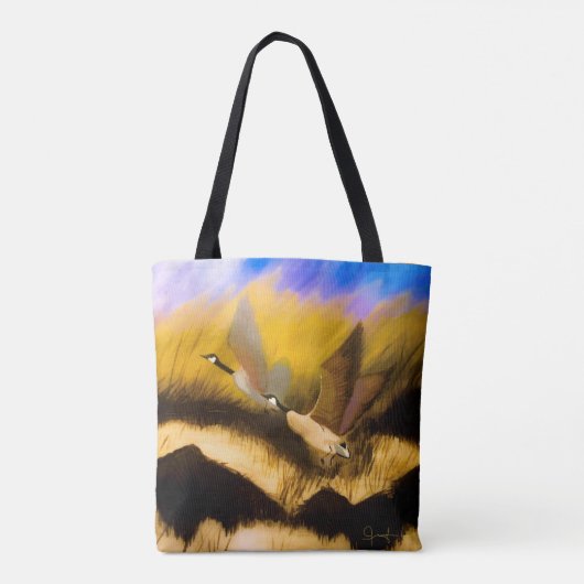 Golden Geese Tote Bag (Achterkant)