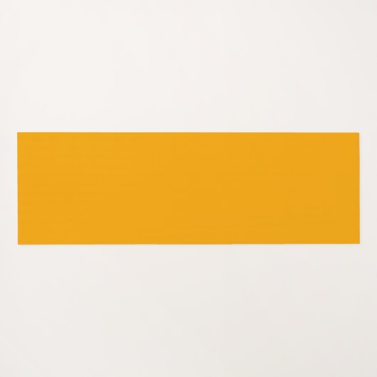 Golden gele bloemen, je eigen afbeelding en tekst yogamat (Achterkant (horizontaal))