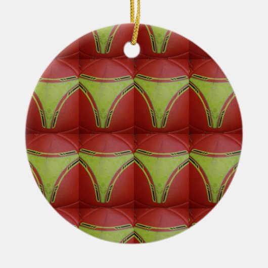 Golden gele curven.JPG Keramisch Ornament (Voorkant)