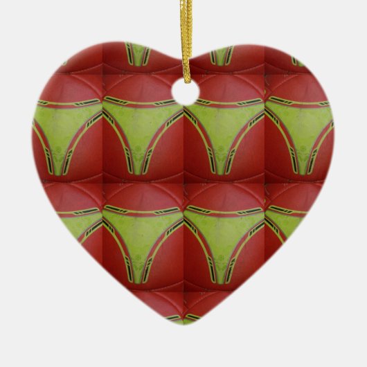 Golden gele curven.JPG Keramisch Ornament (Voorkant)