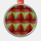 Golden gele curven.JPG Metalen Ornament (Voorkant)