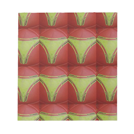 Golden gele curven.JPG Notitieblok (Voorkant)