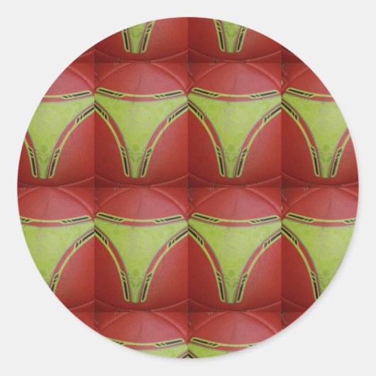 Golden gele curven.JPG Ronde Sticker (Voorkant)