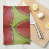 Golden gele curven.JPG Theedoek (Quarter Fold)