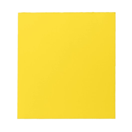 Golden gele ffd700 notitieblok (Voorkant)