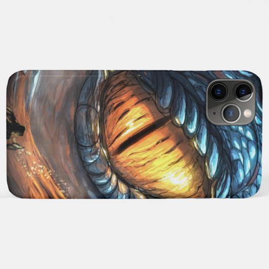 Golden gele trekoog Case-Mate iPhone case (Achterkant (horizontaal))