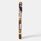 Golden Gem #9 - iPhone 16 Hoesjes (Achterkant / Rechts)