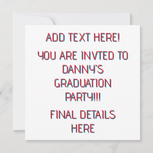 Golden Geometric Abstracte kunst Kaart (Achterkant)