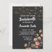 Golden Geometric bachelor Kaart (Voorkant)