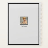 Golden Geometric Girl Mode Modern legant #2 Planner (Achterkant)