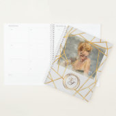 Golden Geometric Girl Mode Modern legant #2 Planner (Display)
