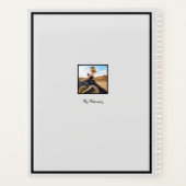 Golden Geometric Girl Mode Modern legant #3 Planner (Achterkant)