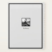 Golden Geometric Girl Mode Modern legant #4 Planner (Achterkant)