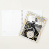 Golden Geometric Girl Mode Modern legant #4 Planner (Display)