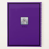 Golden Geometric Girl Mode Modern legant #5 Planner (Achterkant)