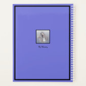 Golden Geometric Girl Mode Modern legant # Planner (Achterkant)