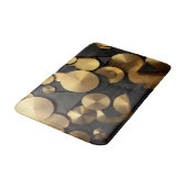 Golden Geometric Luxury Abstract Badmat (Gekanteld)