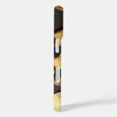 Golden Geometric Luxury Abstract Case-Mate iPhone Case (Achterkant / Rechts)