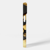 Golden Geometric Luxury Abstract Case-Mate iPhone Case (Achterkant / Rechts)