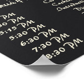 Golden Geometric Order of Events P Poster (Hoek)