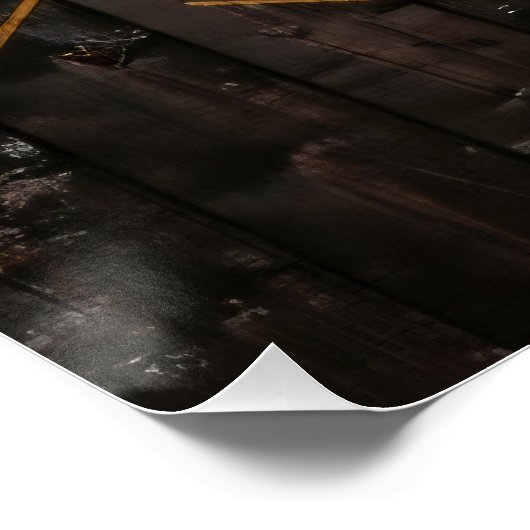 Golden Geometry Perfect Poster (Hoek)